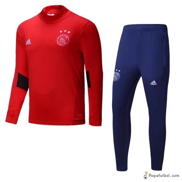 Chandal Ajax 2017/18 Rojo Azul